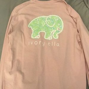 Ivory Ella long sleeve tee
